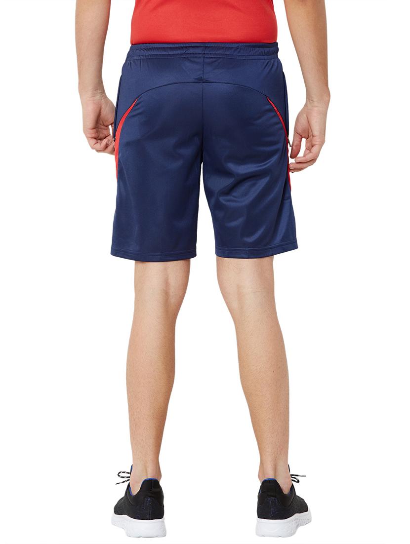 navy blue solid shorts - 18032514 - Standard Image - 2
