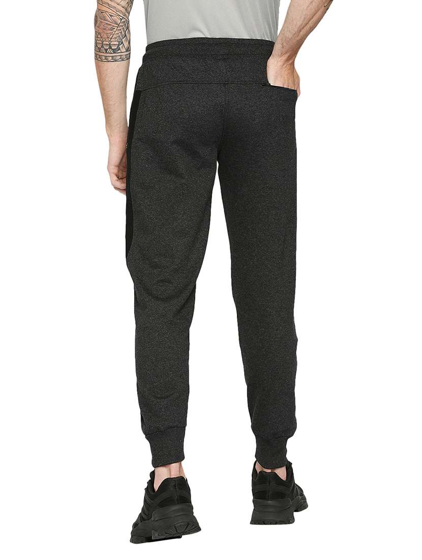 grey solid jogger - 18032717 - Standard Image - 2