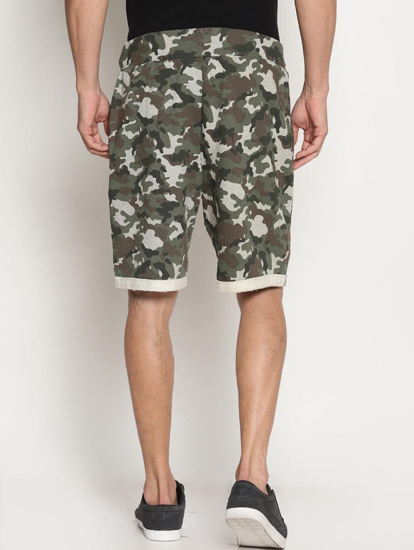 green camouflage short - 18038124 - Standard Image - 2