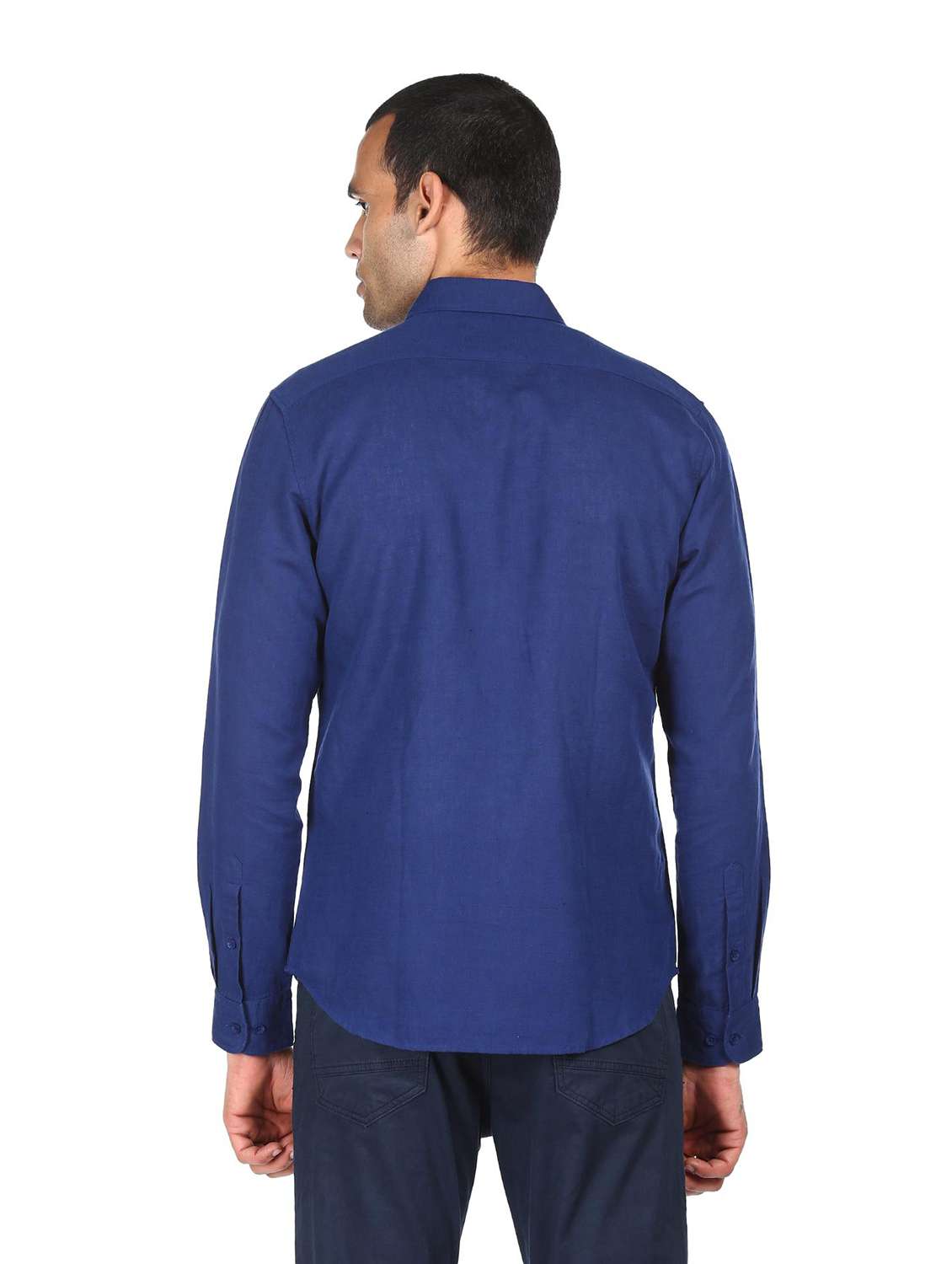 mens solid casual shirt - 18038455 -  Standard Image - 2