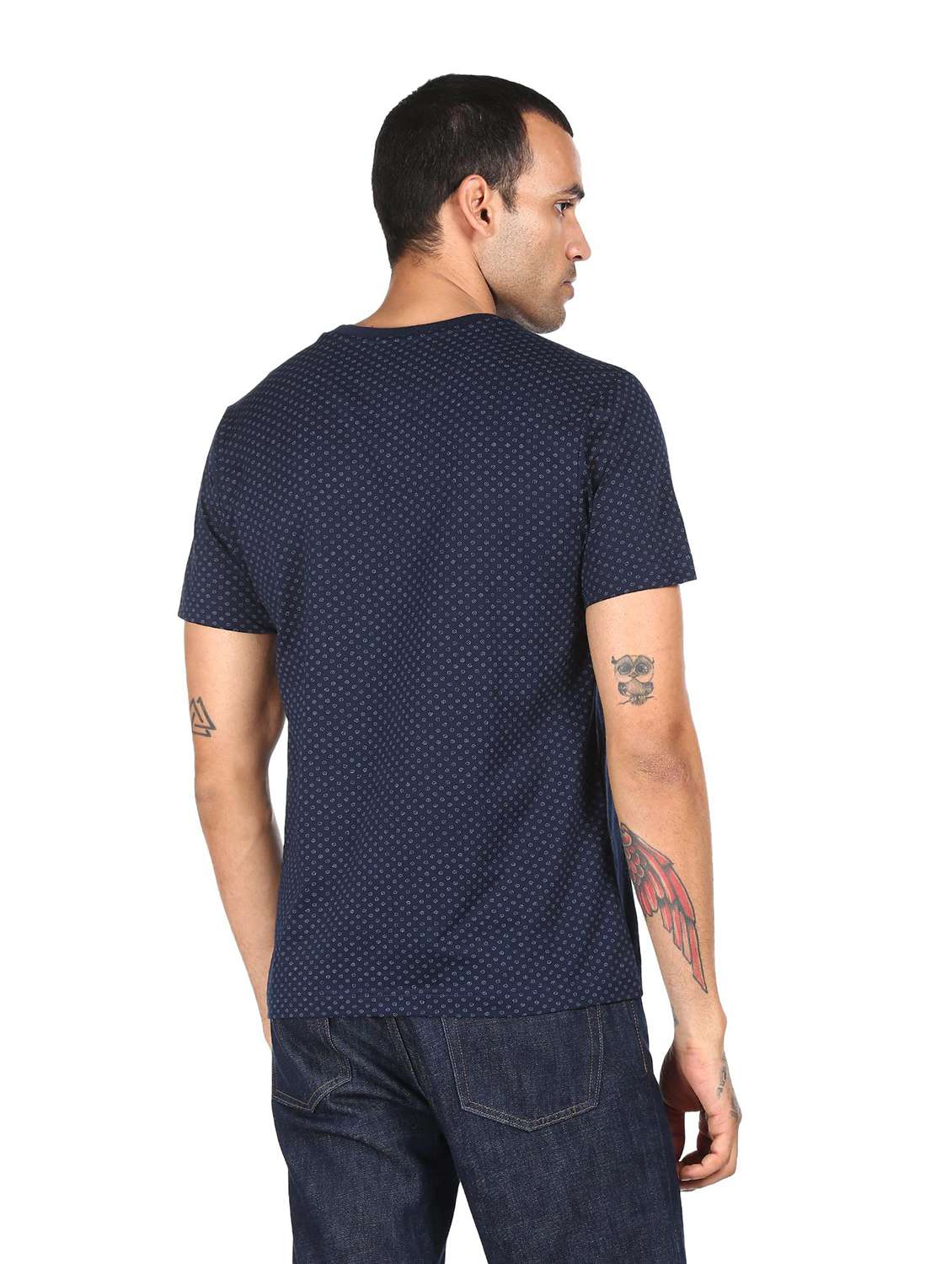 blue printed t-shirt - 18038585 -  Standard Image - 2