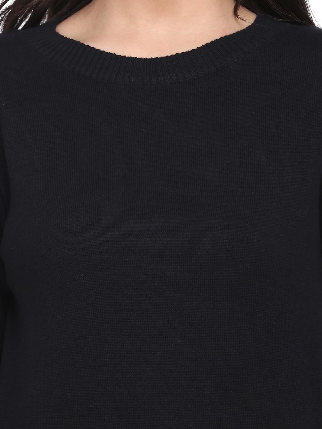black regular pullover - 18039178 - Standard Image - 2
