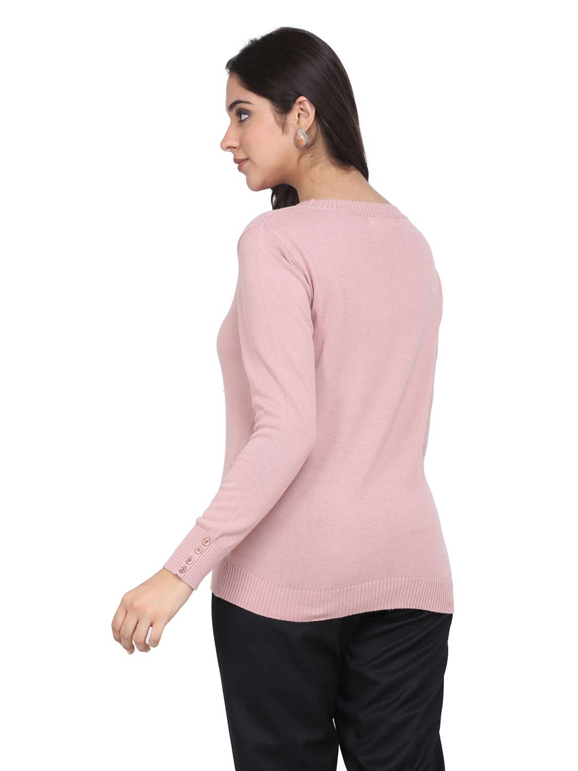 pink regular pullover