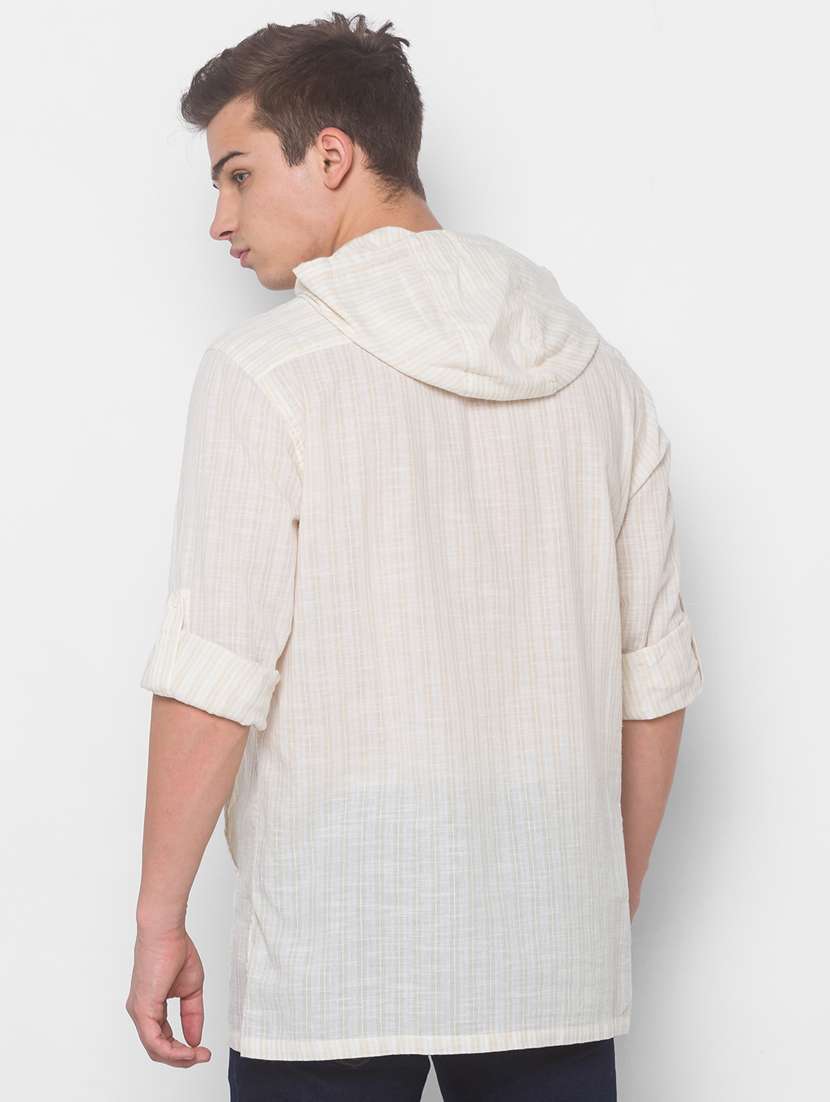 mens stripes casual shirt - 18039562 - Standard Image - 2