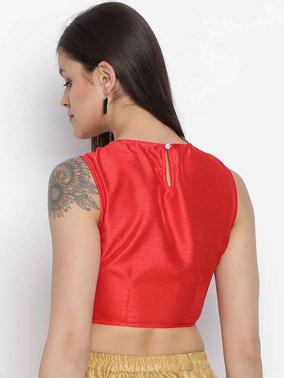 women's straight round neck top - 18039733 -  Standard Image - 2