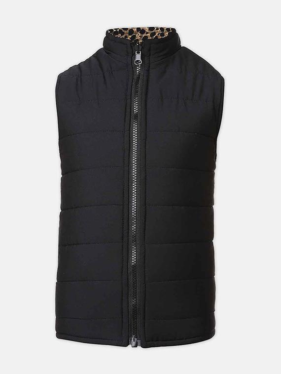 black solid jacket - 18039795 - Standard Image - 2