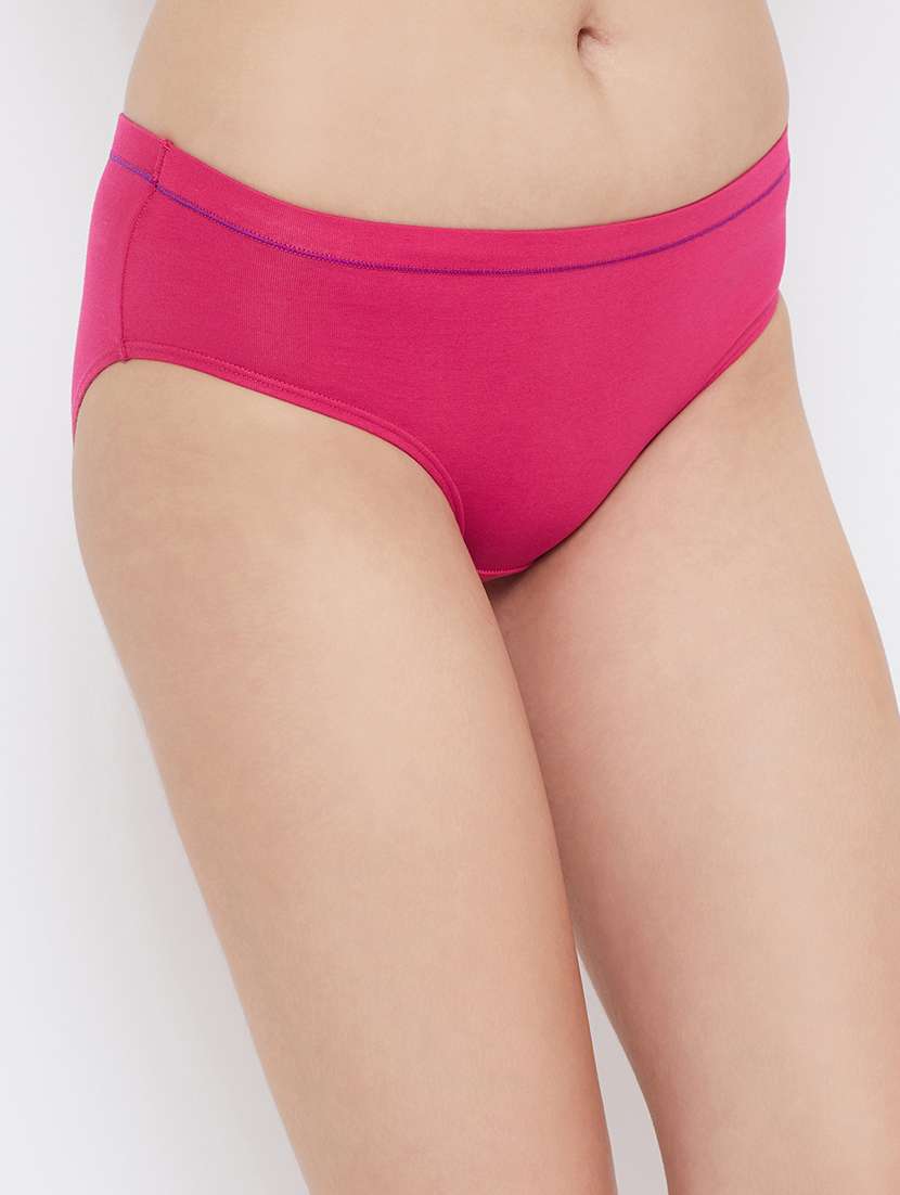 pink solid hipster panty - 18040383 -  Standard Image - 2