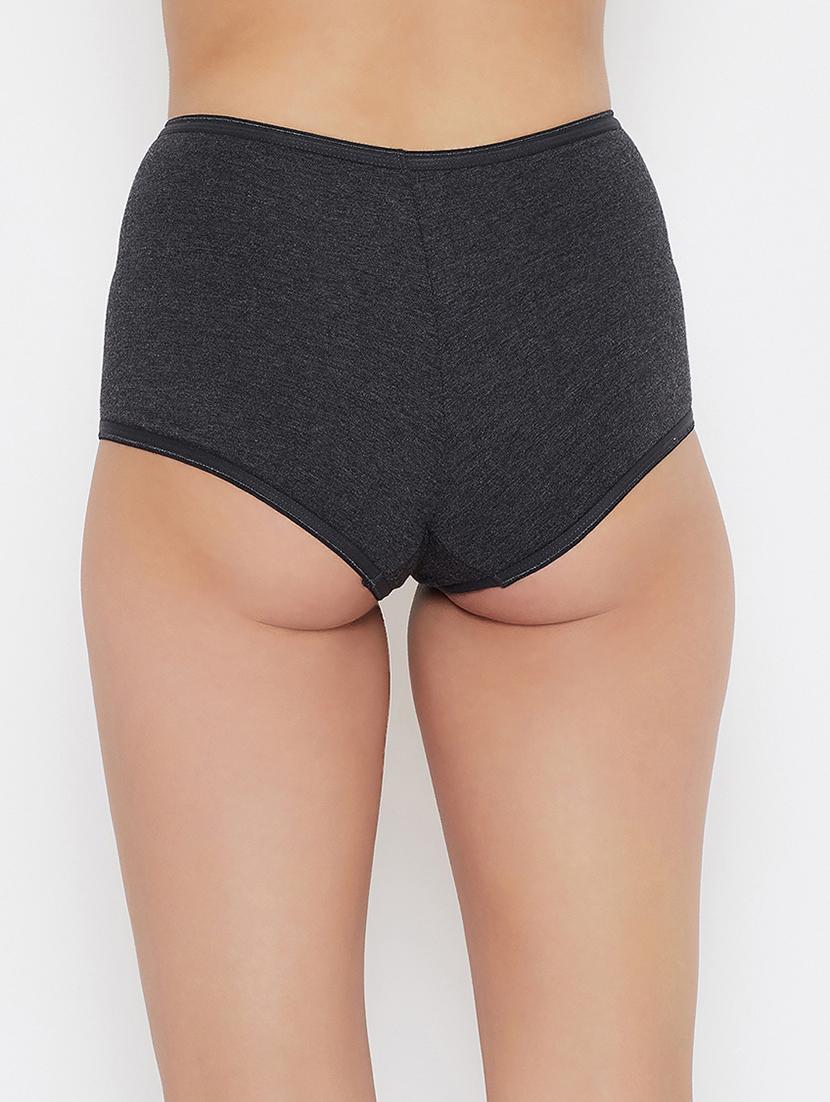mid rise solid boy shorts panty - 18040464 - Standard Image - 2