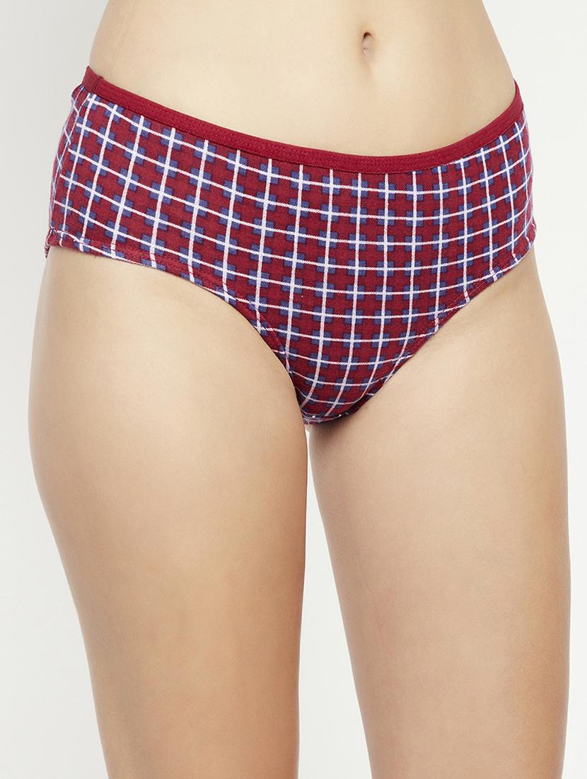 red checkered hipster panty - 18040512 - Standard Image - 2