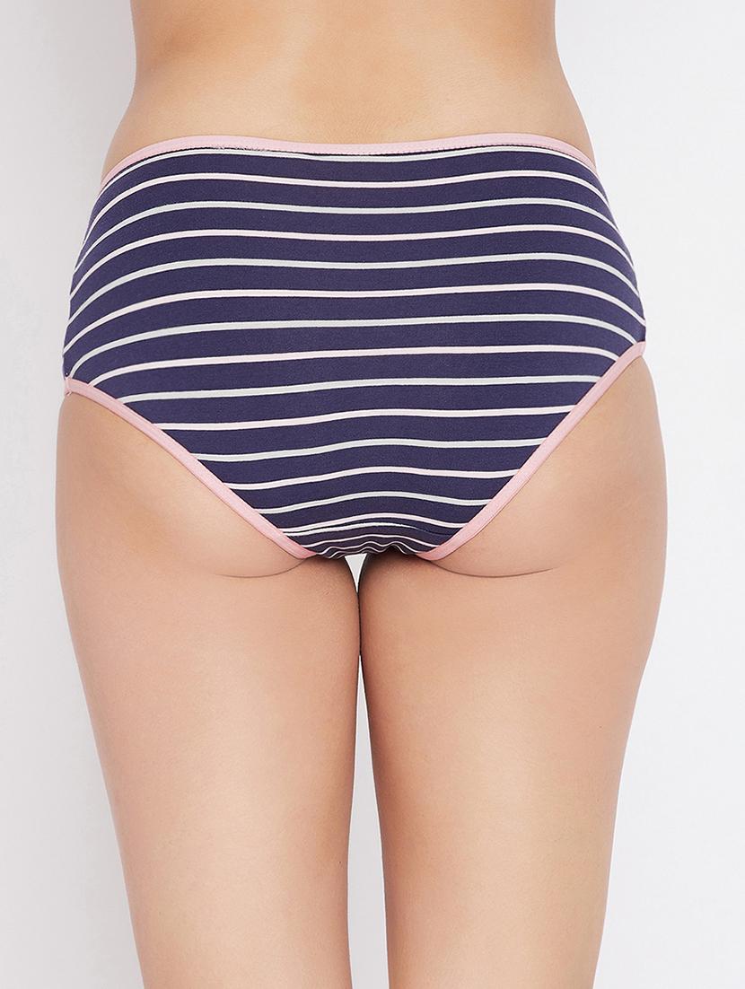 mid rise striped hipster panty - 18040515 - Standard Image - 2