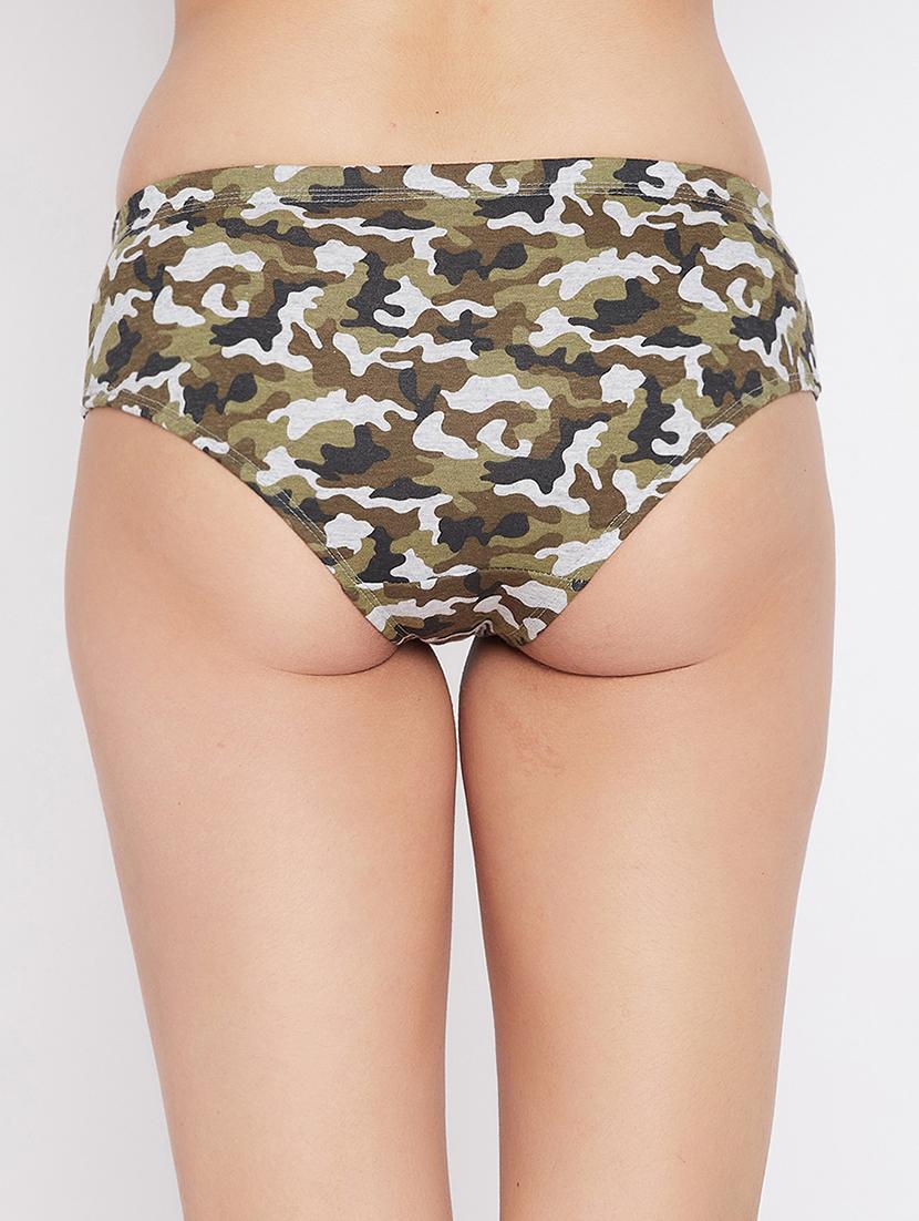 mid rise printed hipster panty - 18040521 - Standard Image - 2