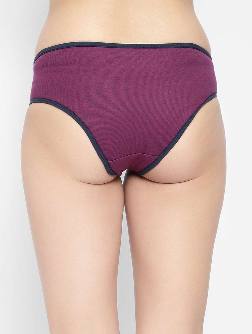 low rise solid bikini panty - 18040576 - Standard Image - 2