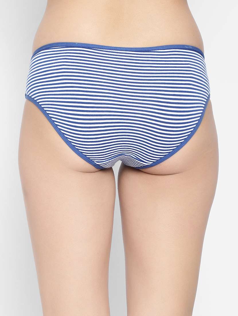 low rise striped bikini panty - 18040578 - Standard Image - 2