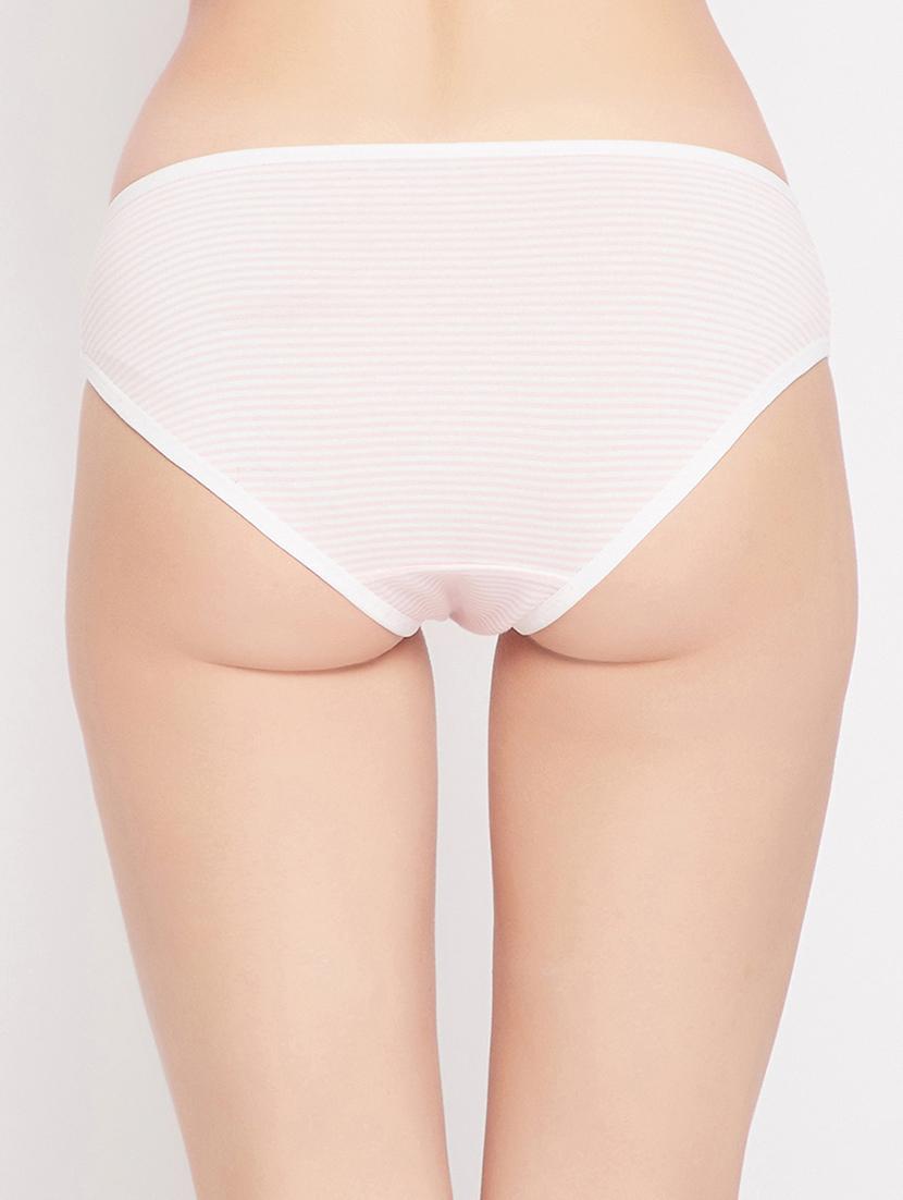 white striped bikini panty - 18040591 - Standard Image - 2