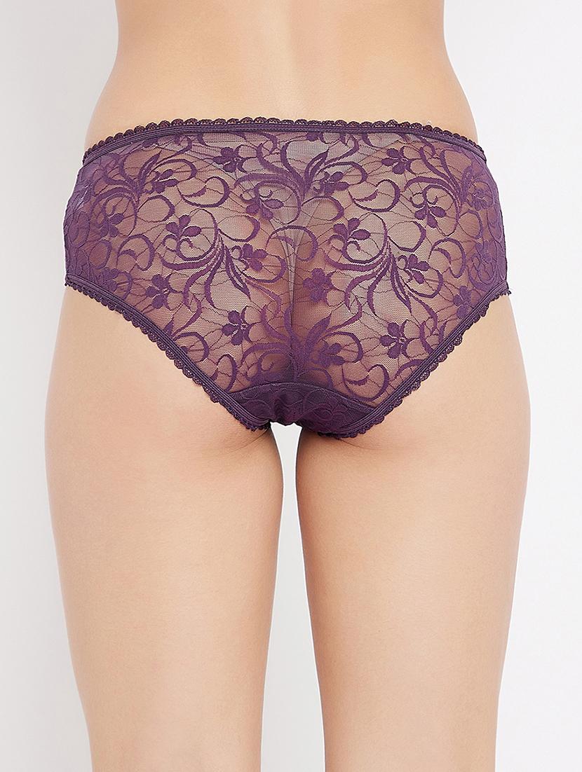 mid rise lace bikini panty - 18040660 - Standard Image - 2