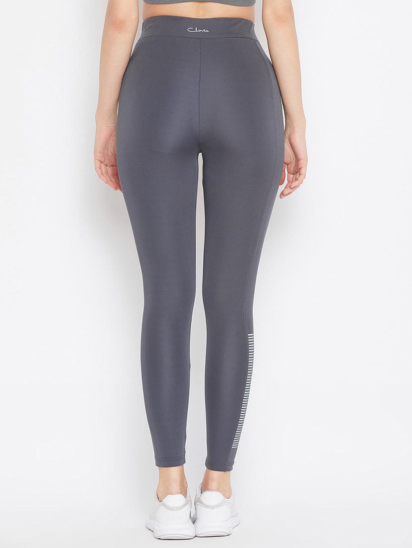 high rise solid track pant - 18040700 - Standard Image - 2