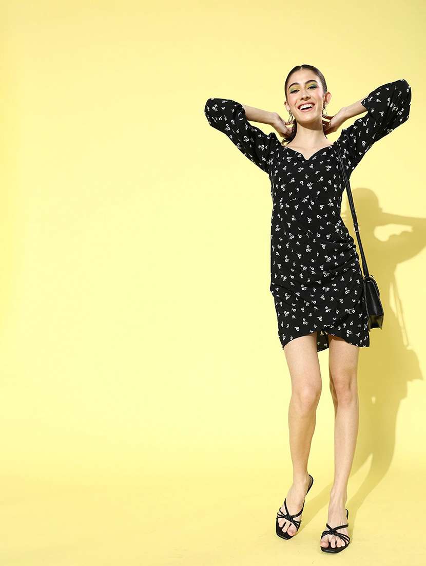 women's wrap floral dress - 18041378 -  Standard Image - 2