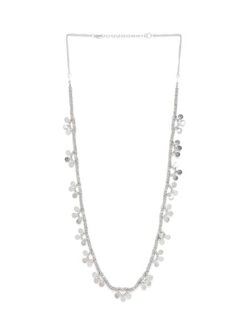 silver-plated beaded necklace - 18041729 - Standard Image - 0