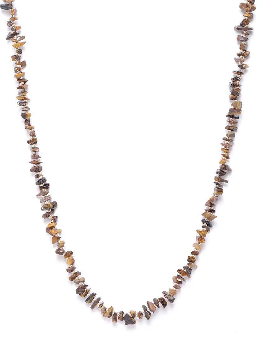gold metal necklace - 18041732 - Zoom Image - 0