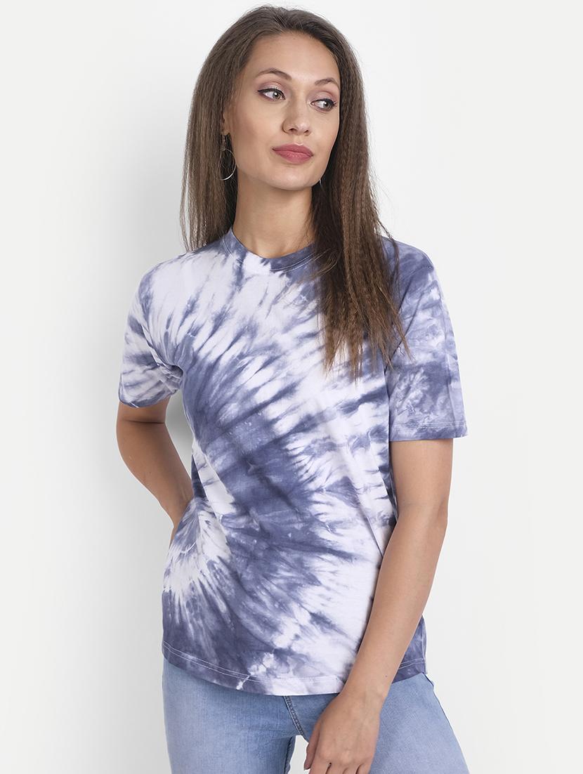 women's all over print crew neck t-shirt - 18042080 - Zoom Image - 0