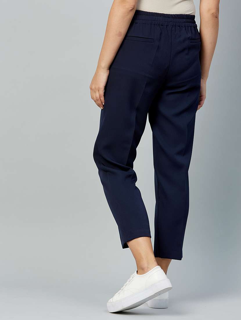 mid rise cigarette pants trouser - 18042156 -  Standard Image - 2