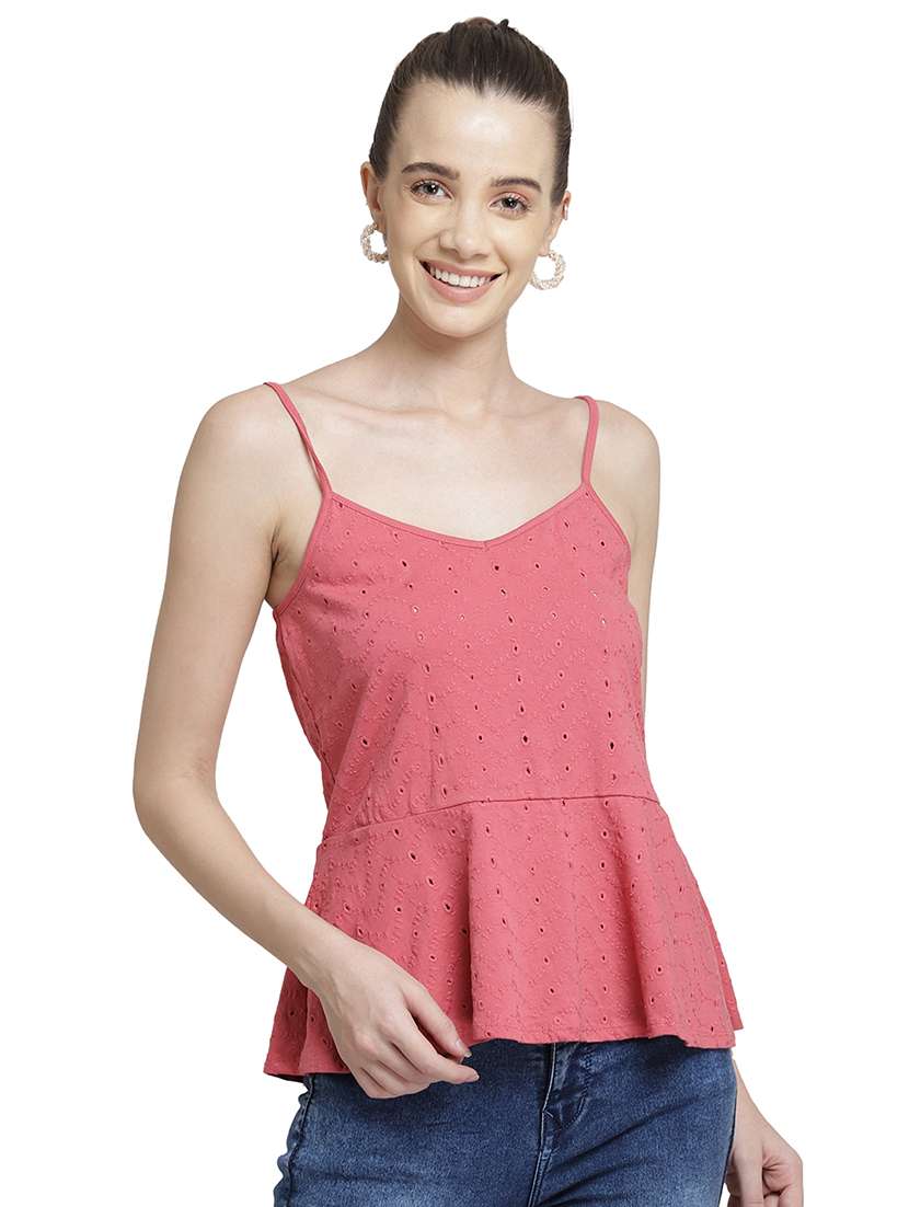 women's camisole shoulder strap top