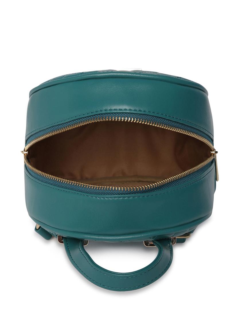 green leatherette (pu) regular backpack - 18044012 - Standard Image - 2