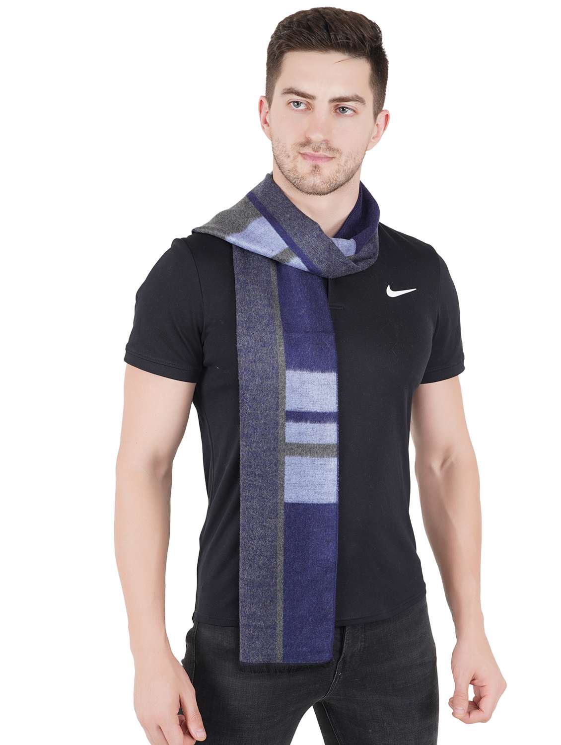 multi colored wool muffler - 18044722 - Standard Image - 2