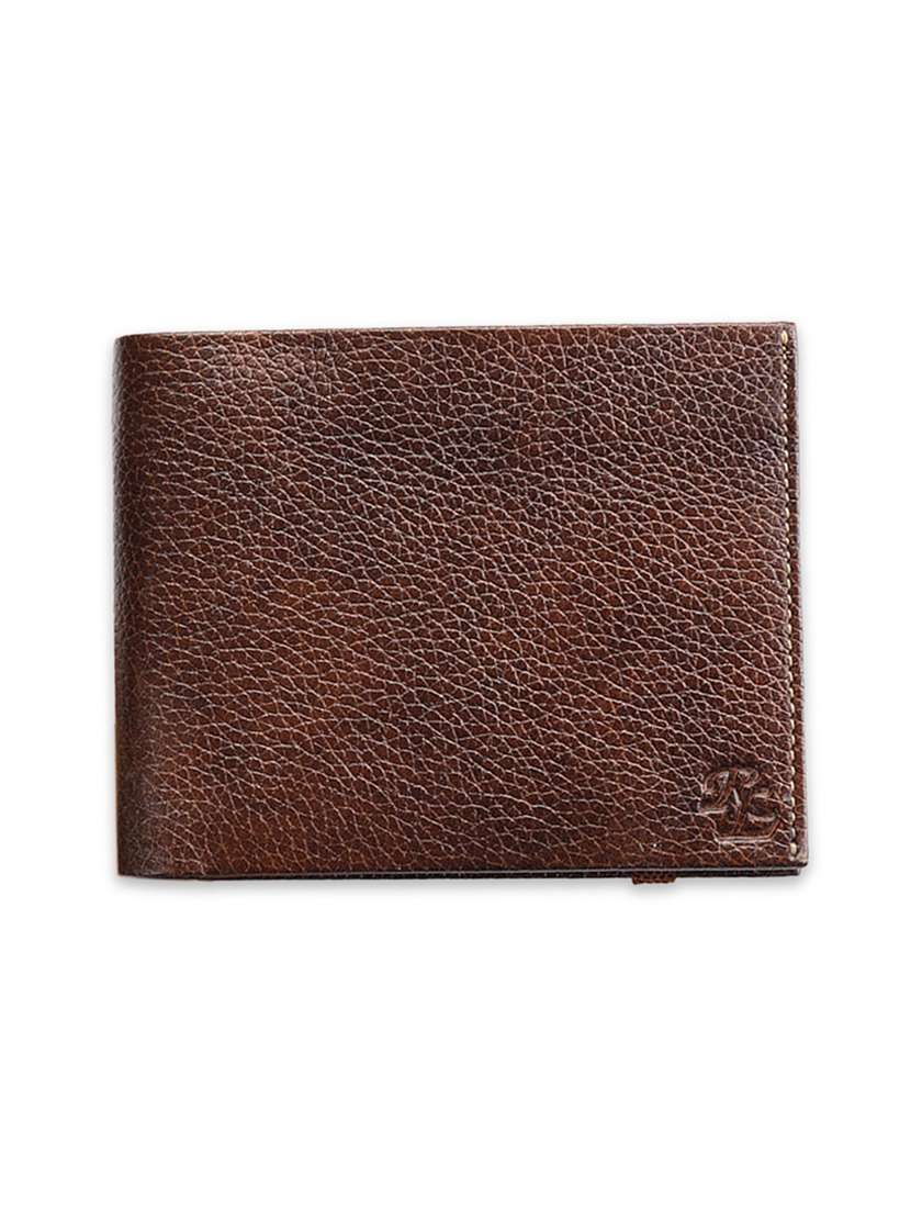 brown leather wallet
