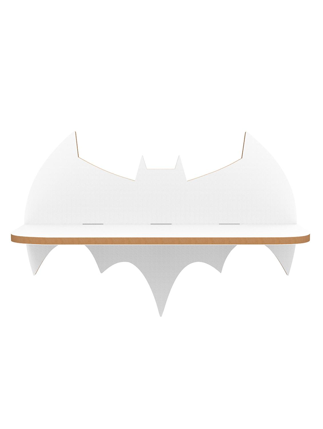 home sparkle batman wall shelf mdf wall shelf rack wall mounted floating shelves (dark brown) - 18045698 - Standard Image - 2