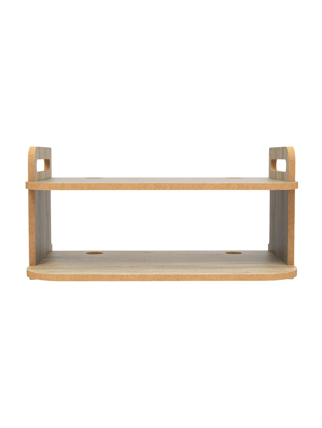 home sparkle set top box holder wall mount wall shelf setup box holder/wifi router holder (dark brown) - 18045734 - Standard Image - 2