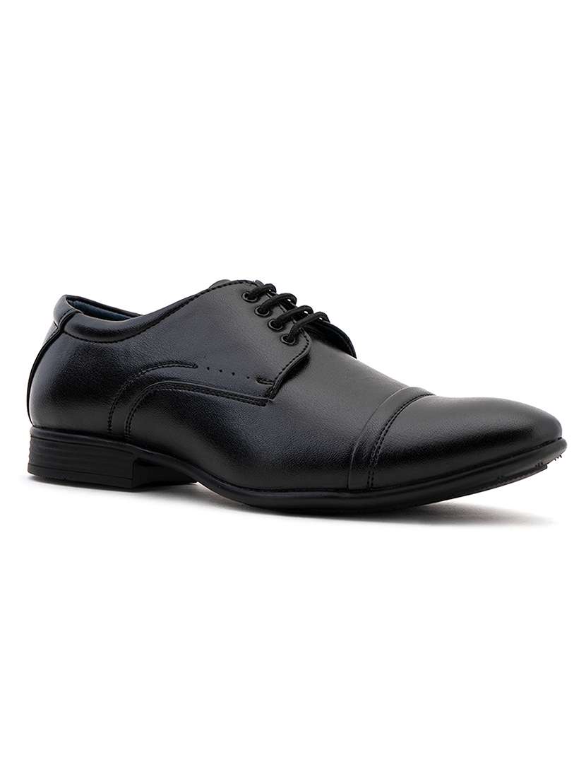 black lace up derby