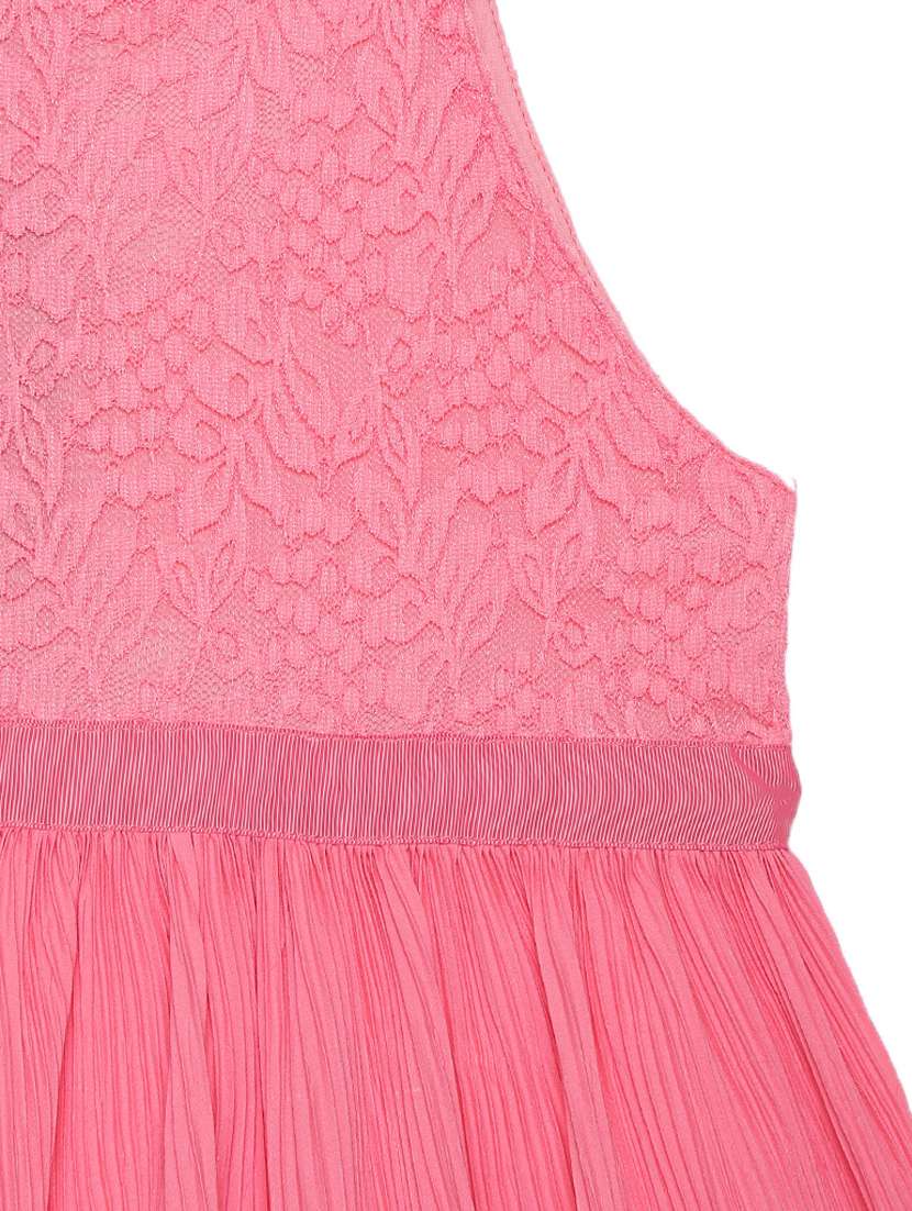 Girls Shoulder Strap Sleeveless Frock - 18047107 -  Standard Image - 2