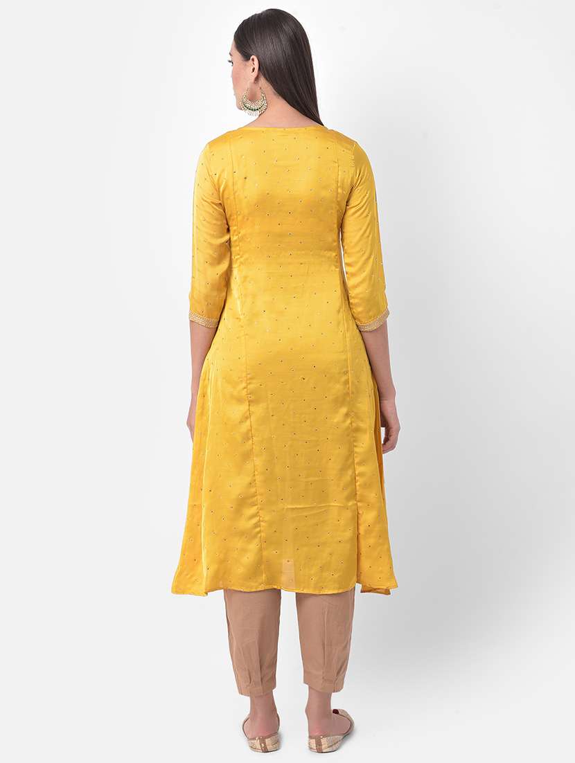 women's a-line kurta - 18047134 - Standard Image - 2