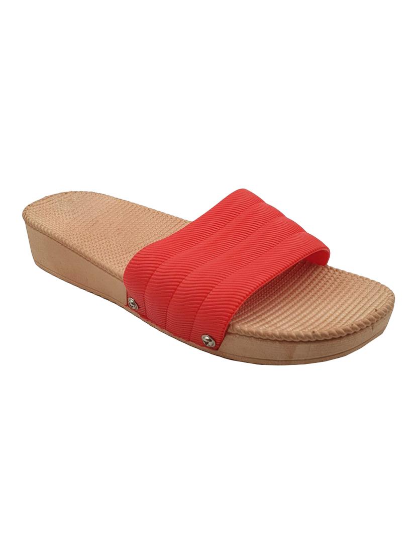 red resin flip flops - 18047801 - Standard Image - 2