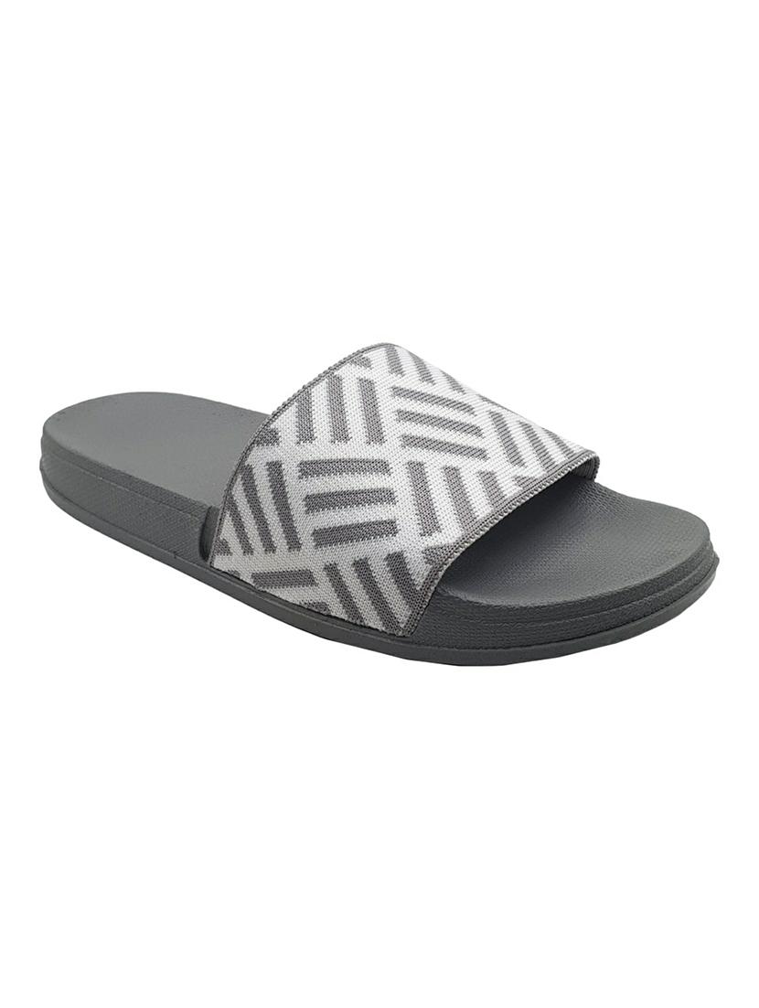 grey resin slides flip flops - 18047822 - Standard Image - 2