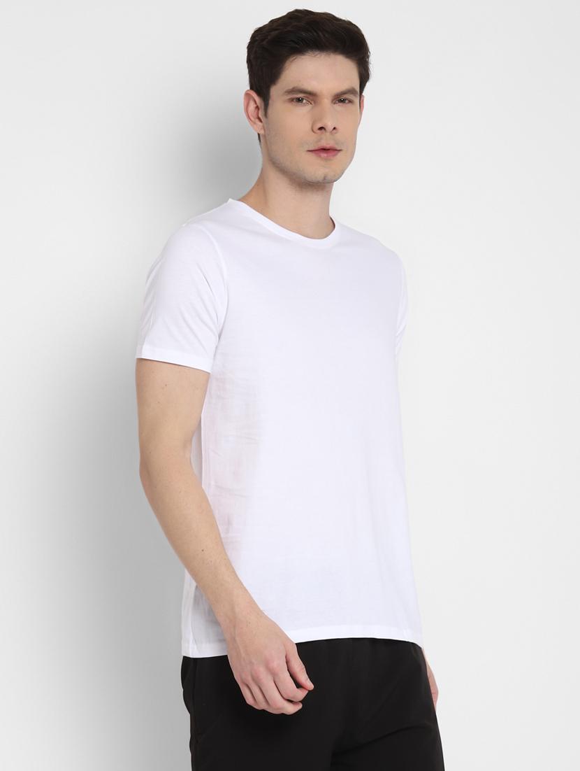 white solid t-shirt - 18048020 - Standard Image - 2