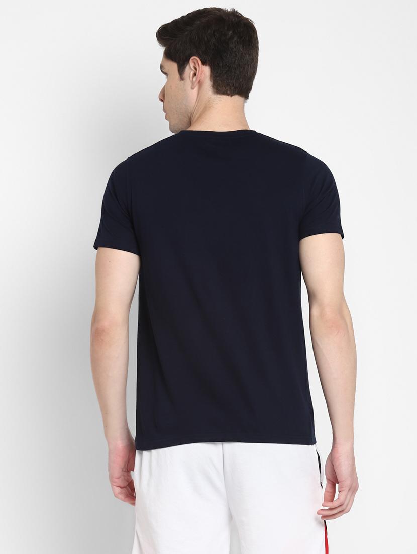 dark blue solid t-shirt - 18048025 - Standard Image - 2