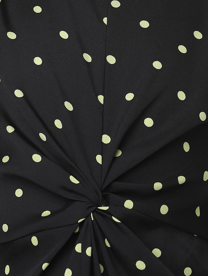 black printed frock - 18048141 - Standard Image - 2