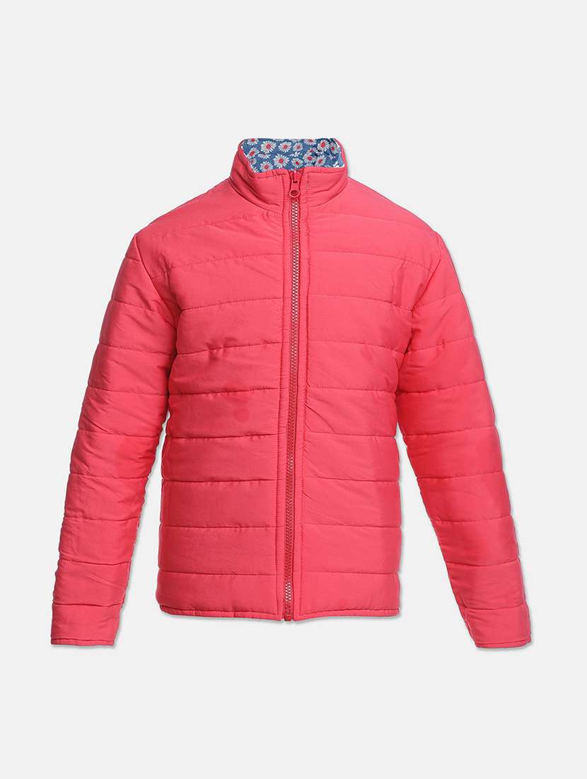 light blue printed reversible jacket - 18048159 - Standard Image - 2