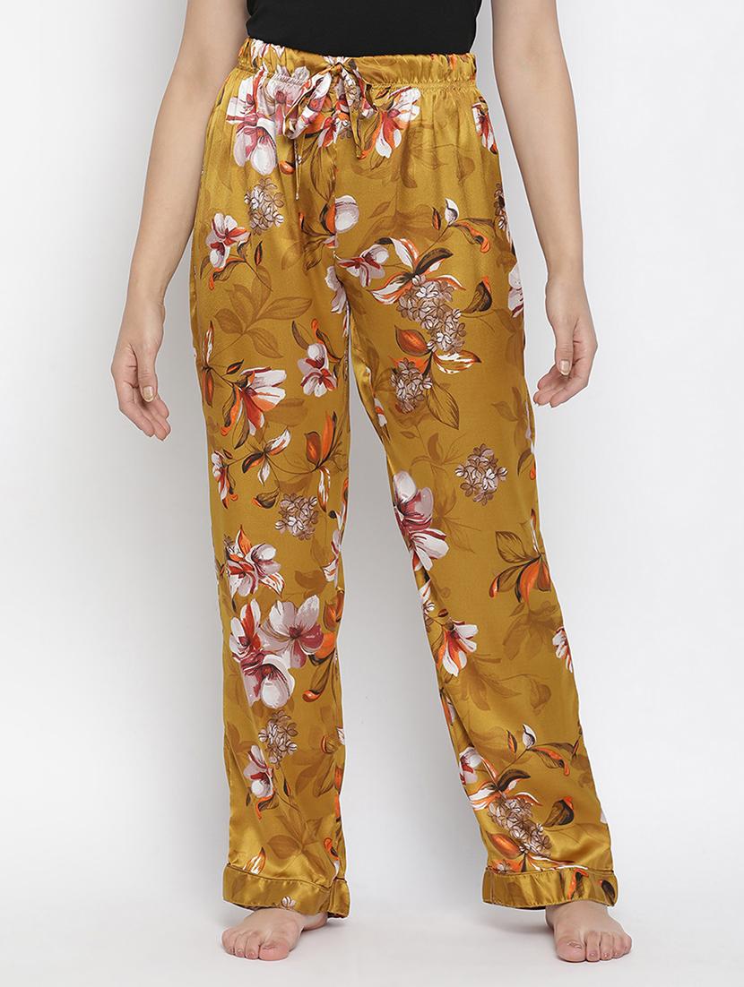 drawstring waist floral pajama - 18048181 -  Zoom Image - 0