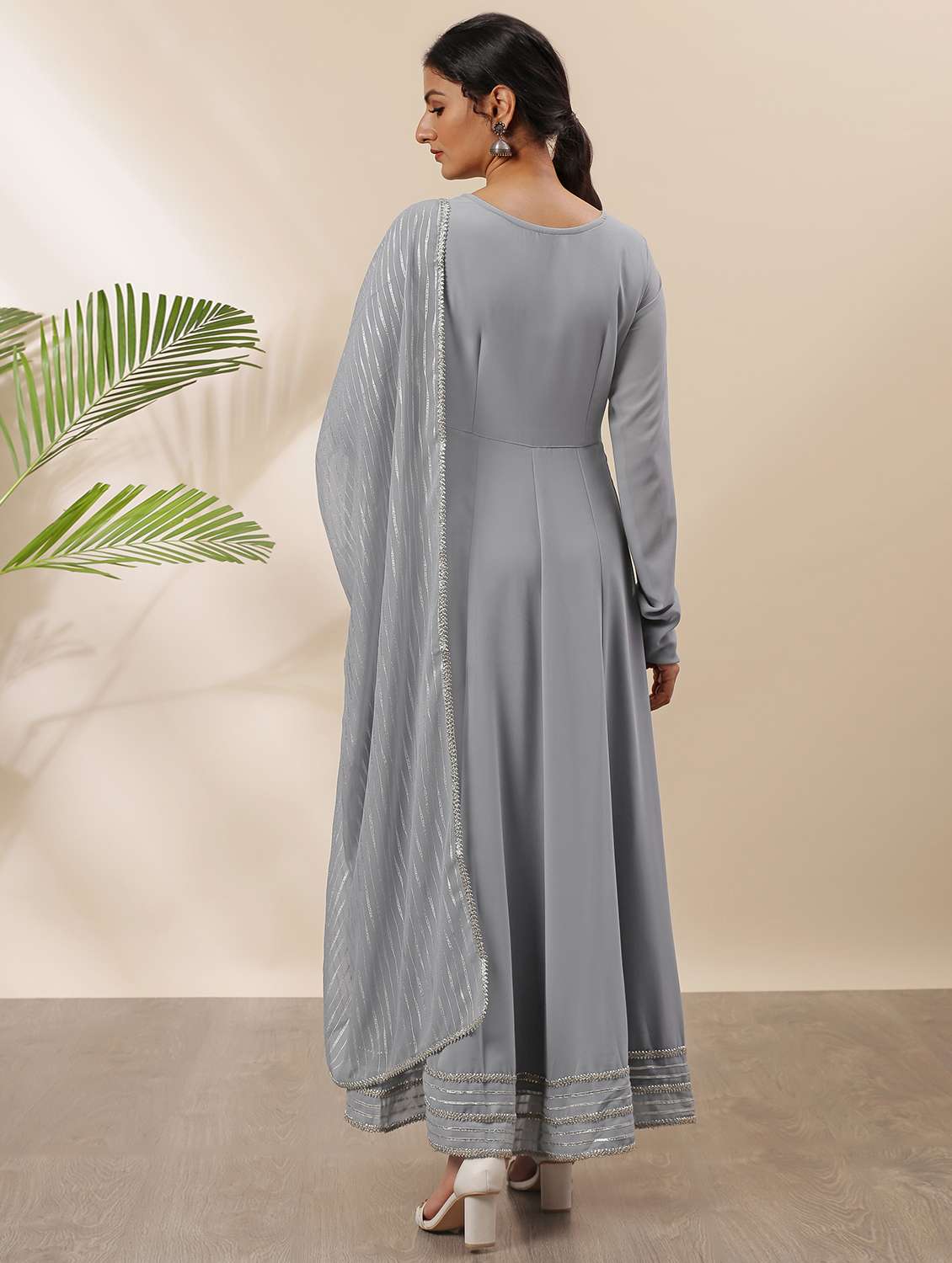 women's flared kurta - 18049186 -  Standard Image - 2