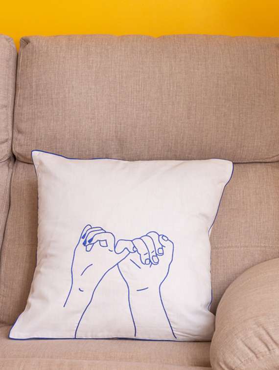 together cushion cover - 18049760 - Zoom Image - 0