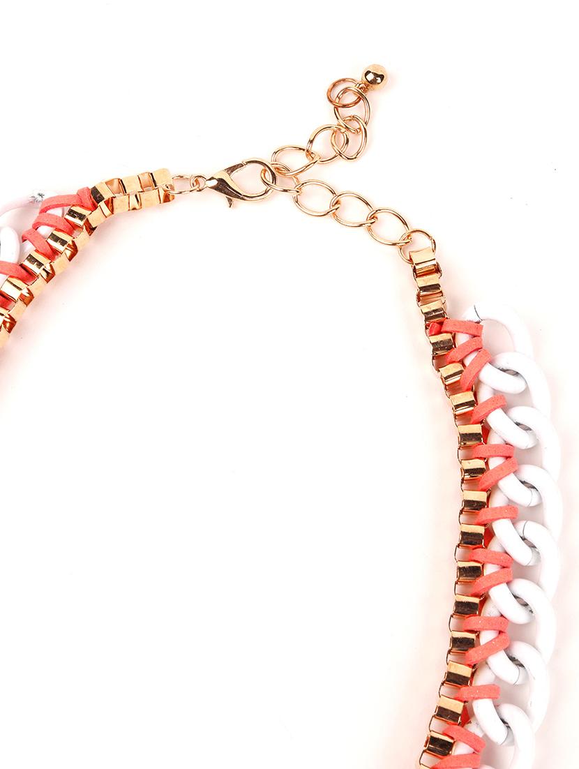 heavily beaded statement necklace - 18049986 - Standard Image - 2