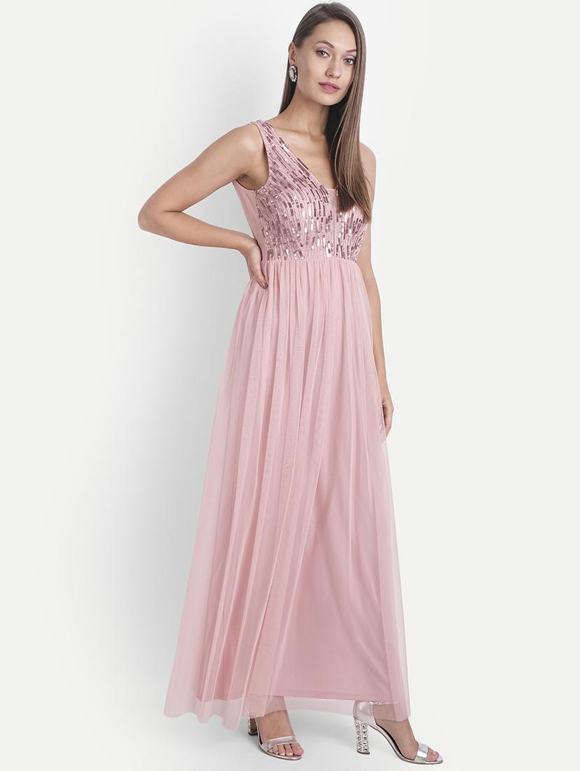 women's fit & flare maxi dress - 18051315 - Standard Image - 2