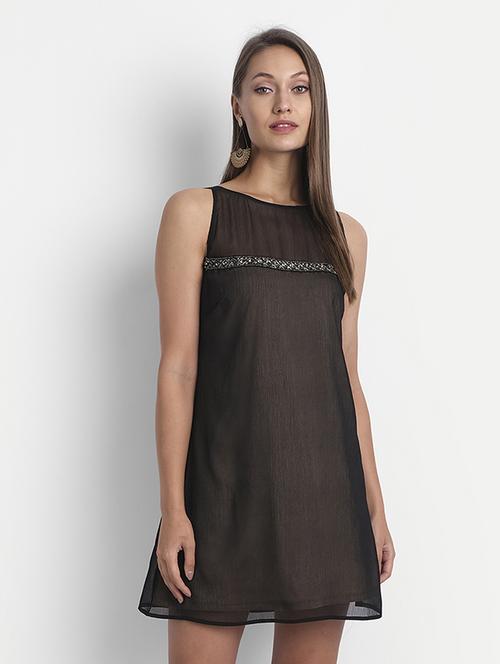 women's  solid dress - 18051323 -  Standard Image - 0