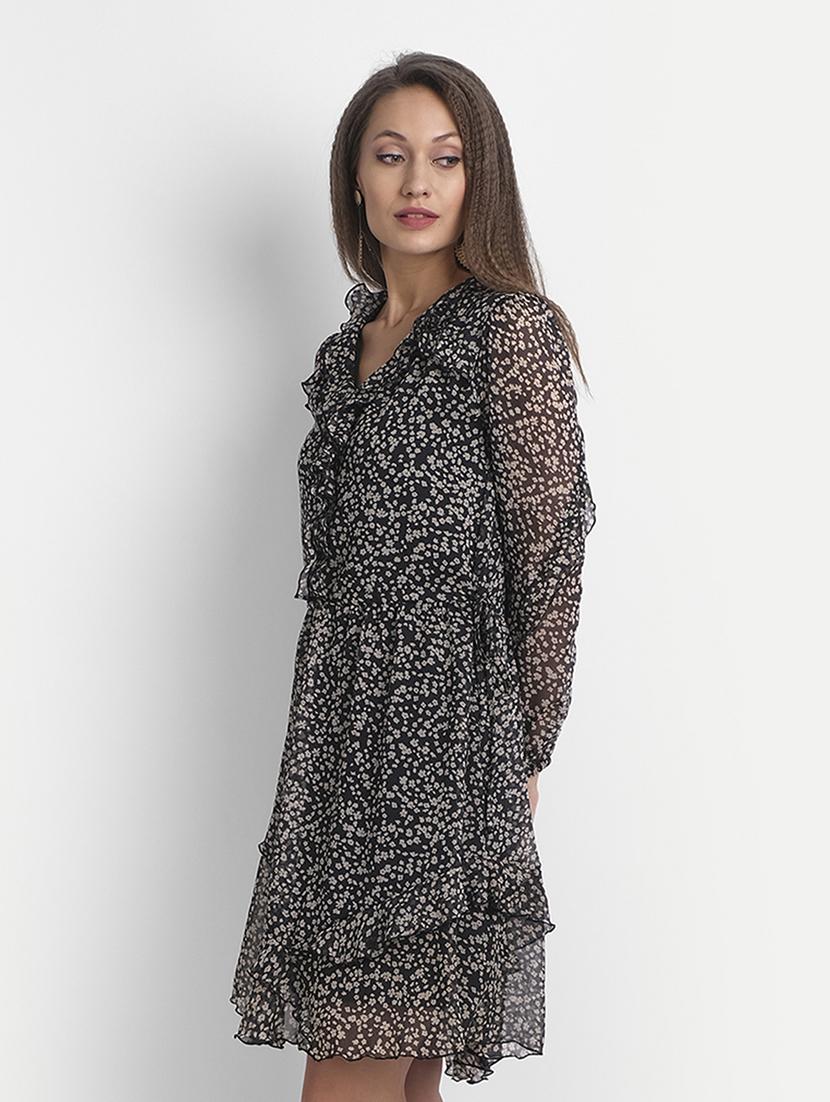 women's tiered dress floral dress - 18051329 - Standard Image - 2