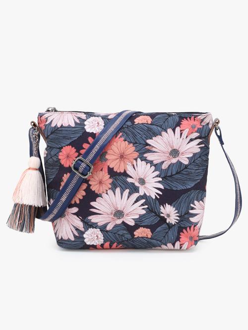 grey polyester sling bag - 18053627 -  Standard Image - 0