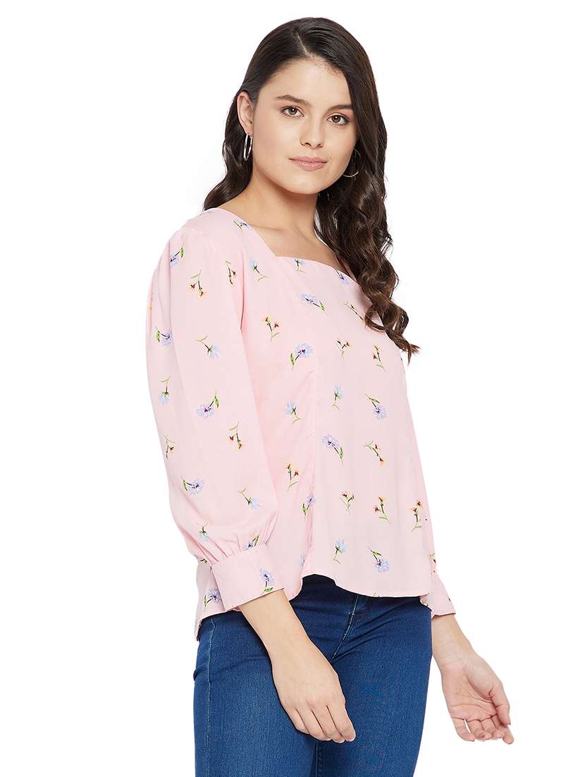 women's a line square neck top - 18055604 -  Standard Image - 2