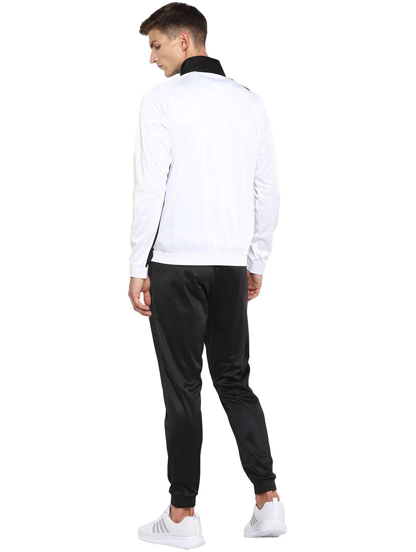 black color block track pant full length track suit - 18055990 -  Standard Image - 2